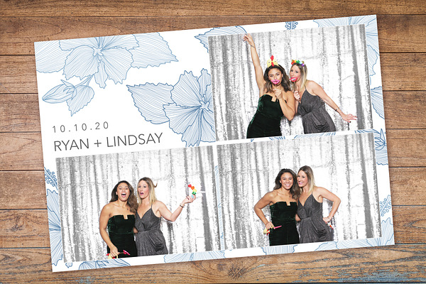Botanicals Photo Booth Template
