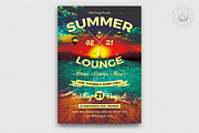 Summer Lounge Flyer Template V3
