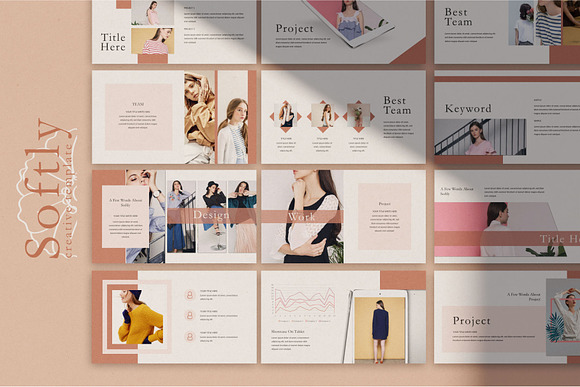 Softly - Powerpoint Template in PowerPoint Templates - product preview 2