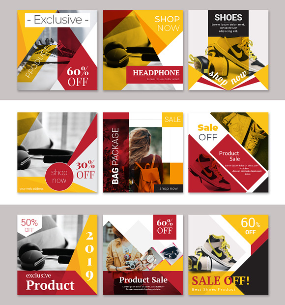 Best Product Sale Social Media Pack in Instagram Templates - product preview 5