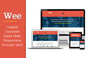 Responsive Business Template: Wee