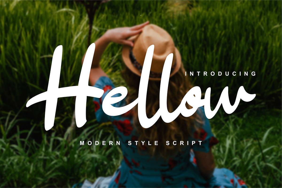 Hellow | Modern Style Script Font in Script Fonts - product preview 8