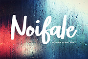 Noifale | Modern Script Font