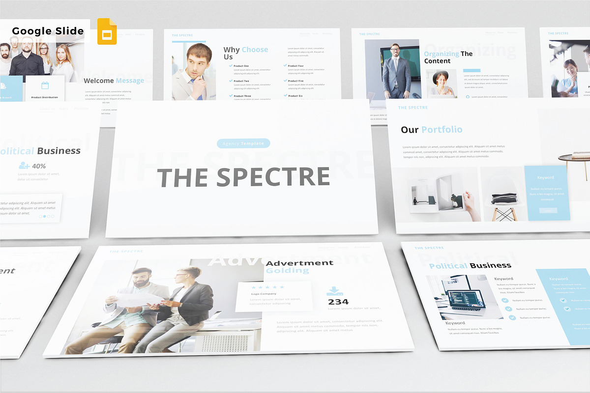 THE SPECTRE - Google Slide Template in Google Slides Templates - product preview 8