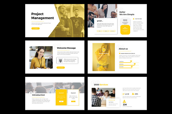 PROJECT MANAGEMENT -Keynote Template in Keynote Templates - product preview 1
