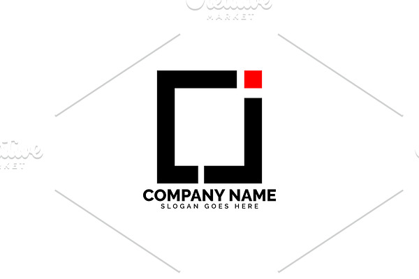 cj letter logo