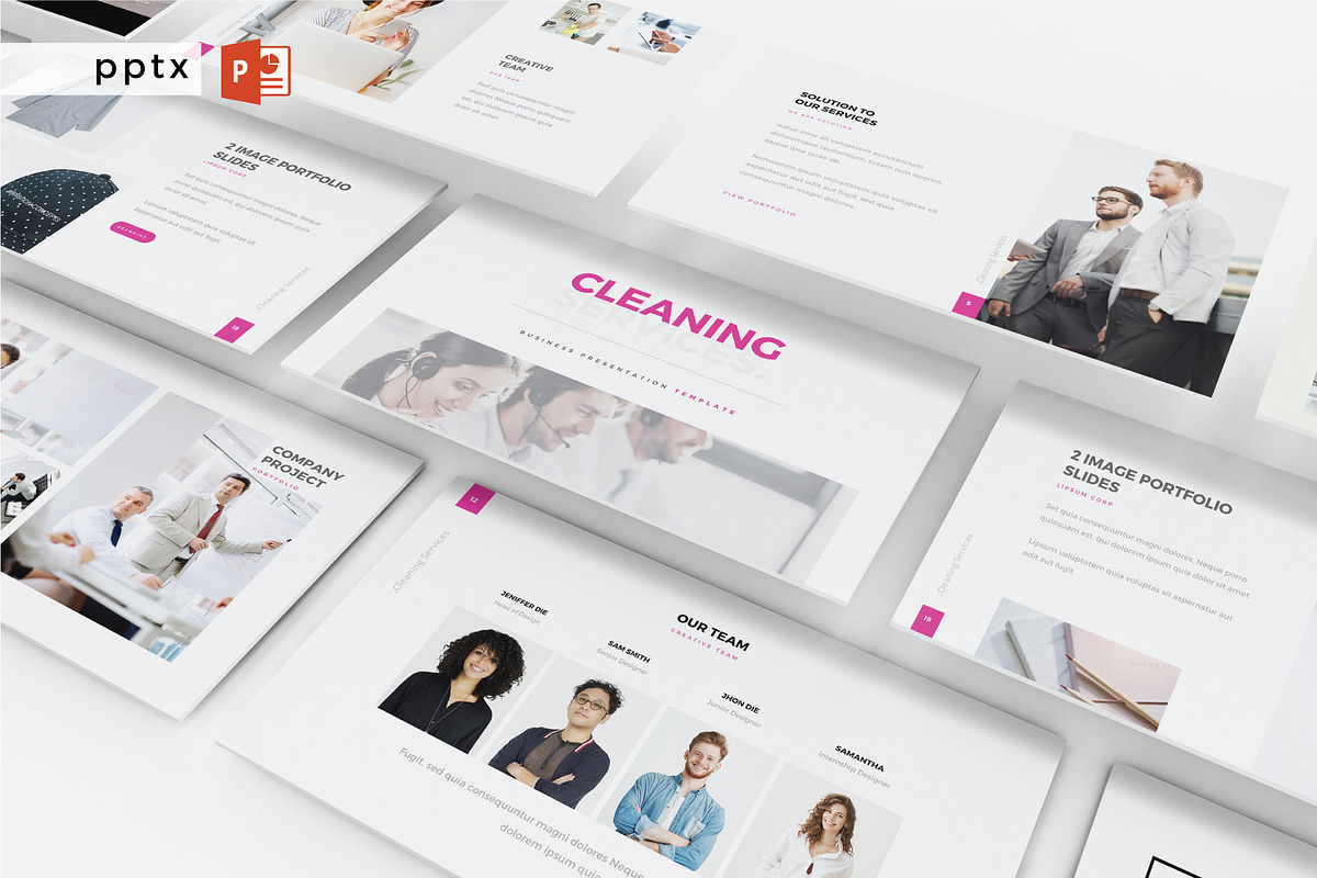 CLEANING SERVICE-Powerpoint Template in PowerPoint Templates - product preview 8
