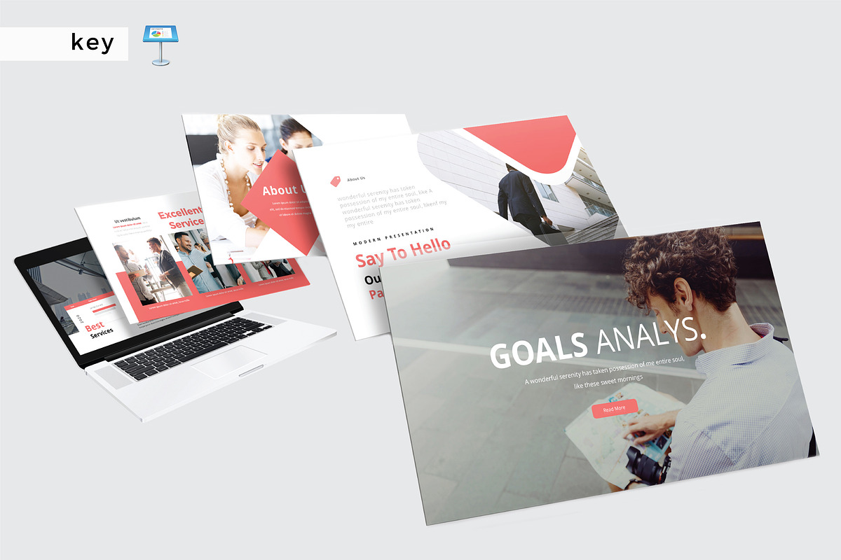 GOALS ANALYS - Keynote Template in Keynote Templates - product preview 8