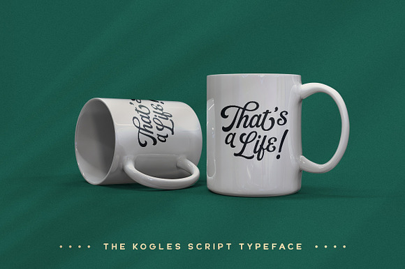 The Kogles Script Typeface in Script Fonts - product preview 10