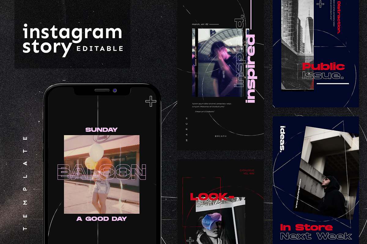 Instagram Story Template in Instagram Templates - product preview 8