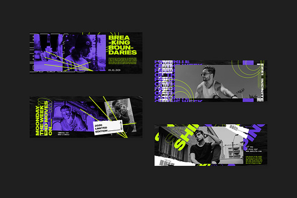 Bboyah Vol1 Facebook Cover Templates in Facebook Templates - product preview 3