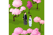 Sakura hanami japanese