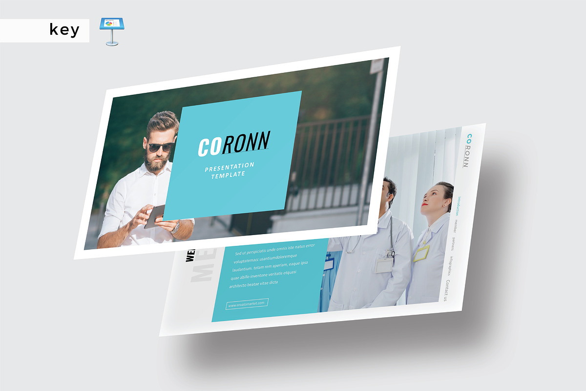CORONN - Keynote Template in Keynote Templates - product preview 8