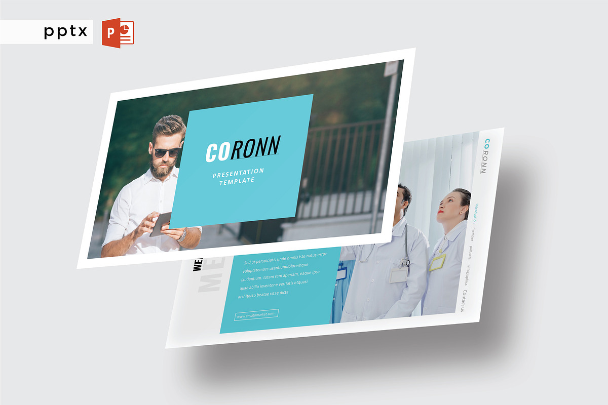 CORONN - Powerpoint Template in PowerPoint Templates - product preview 8