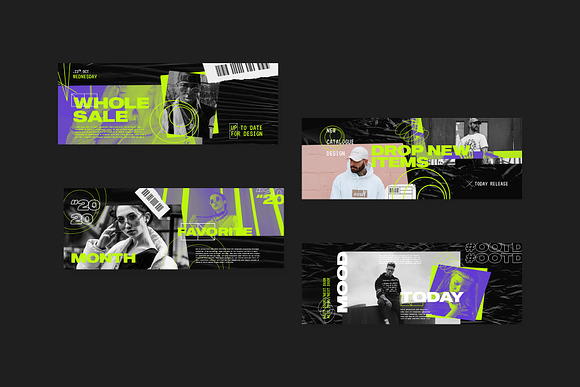 Bboyah Vol2 Facebook Cover Templates in Facebook Templates - product preview 1
