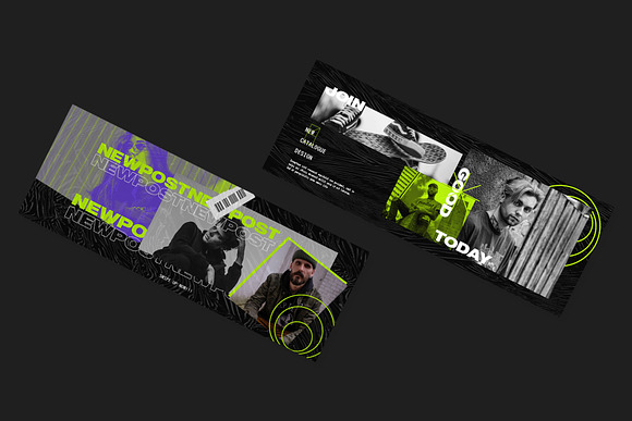 Bboyah Vol2 Facebook Cover Templates in Facebook Templates - product preview 2