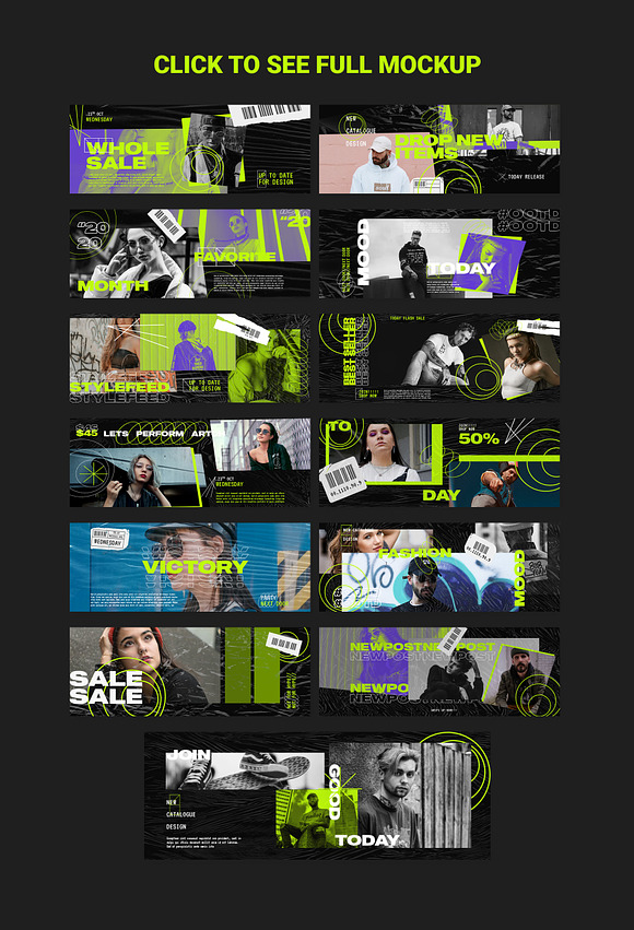 Bboyah Vol2 Facebook Cover Templates in Facebook Templates - product preview 7