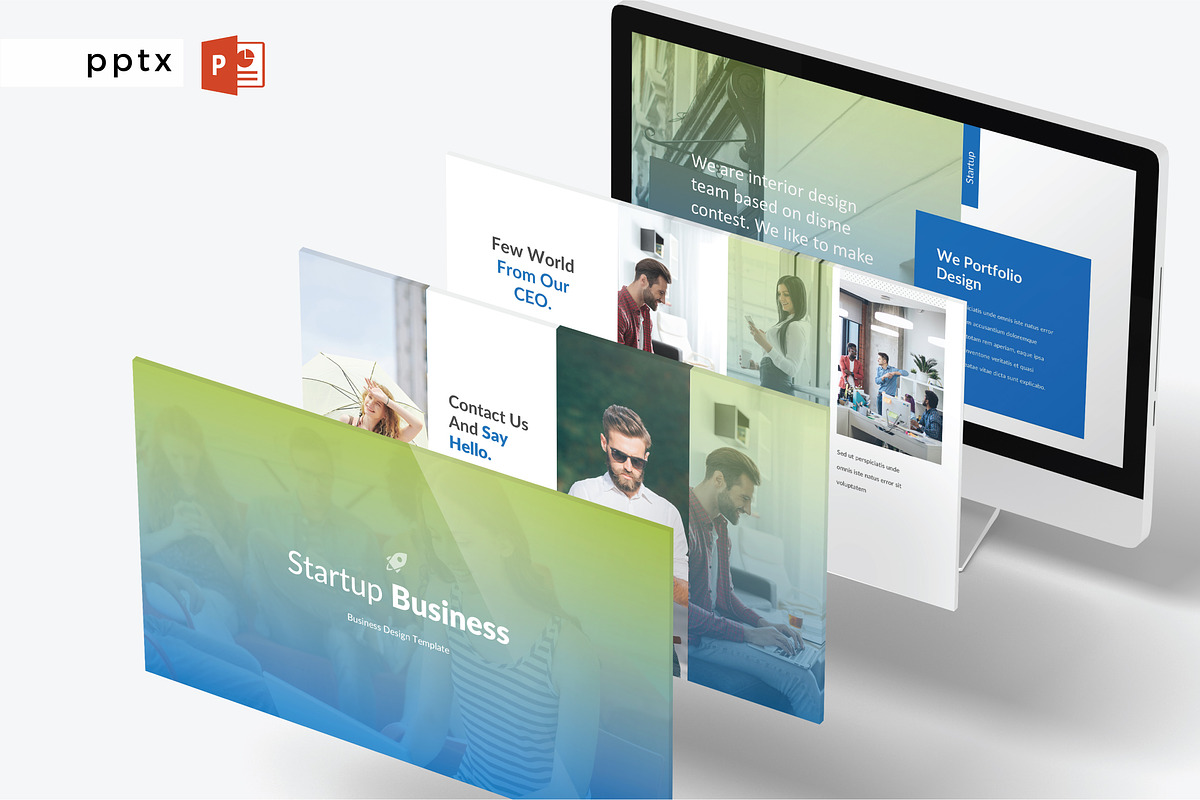 STARTUP BUSINESS-Powerpoint Template in PowerPoint Templates - product preview 8