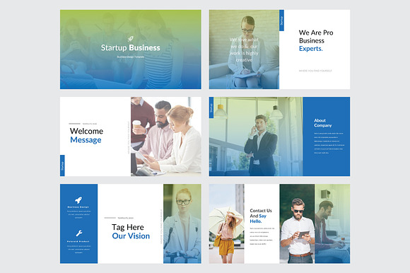 STARTUP BUSINESS-Powerpoint Template in PowerPoint Templates - product preview 1