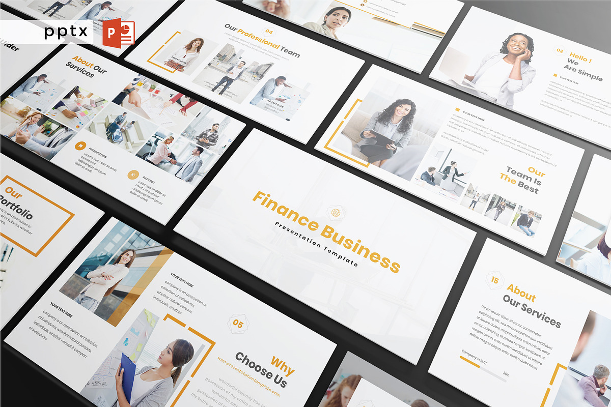 FINANCE BUSINESS-Powerpoint Template in PowerPoint Templates - product preview 8