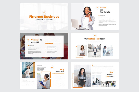 FINANCE BUSINESS-Powerpoint Template in PowerPoint Templates - product preview 1
