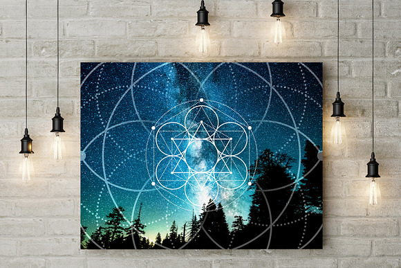 Sacred Geometry - 100 Vector Symbols in Illustrations - product preview 3