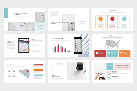 Gowea : Pitch Deck Powerpoint in PowerPoint Templates - product preview 3
