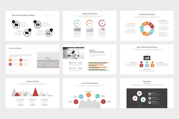Gowea : Pitch Deck Powerpoint in PowerPoint Templates - product preview 4