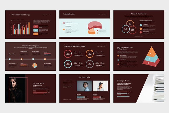 Gowea : Pitch Deck Powerpoint in PowerPoint Templates - product preview 8