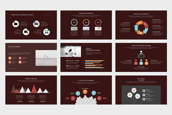 Gowea : Pitch Deck Powerpoint in PowerPoint Templates - product preview 10