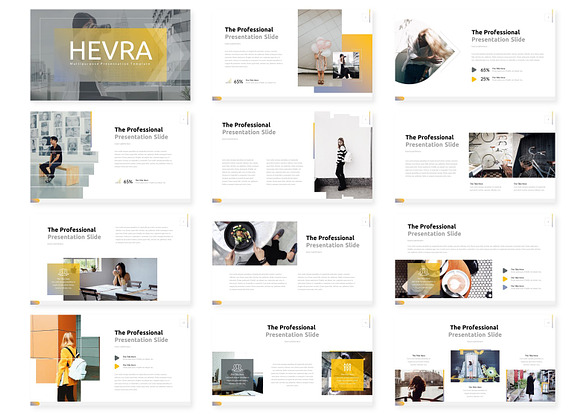 Hevra - Google Slide Template in Google Slides Templates - product preview 1