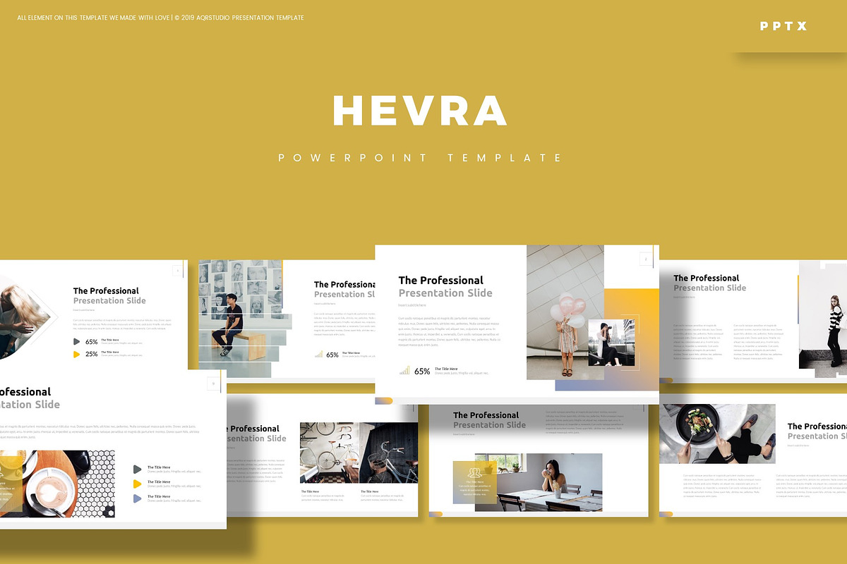 Hevra - Powerpoint Template in PowerPoint Templates - product preview 8