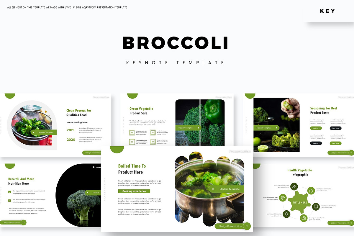 Brokoli - Keynote Template in Keynote Templates - product preview 8