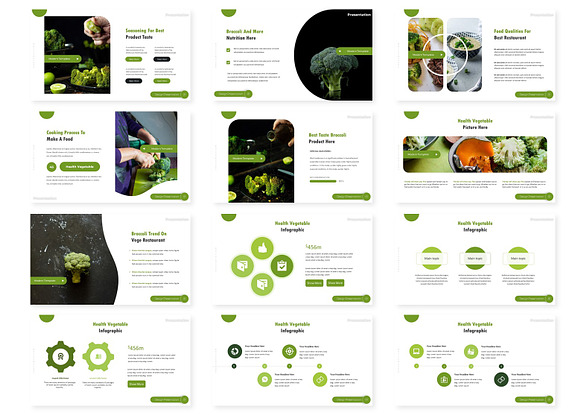 Brokoli - Powerpoint Template in PowerPoint Templates - product preview 2