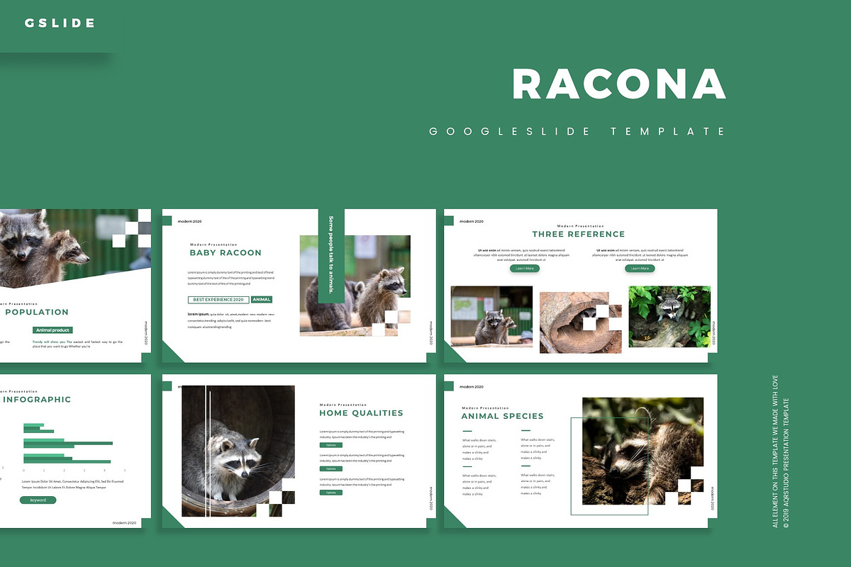 Racona - Google Slides Template in Google Slides Templates - product preview 8