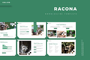 Racona - Google Slides Template