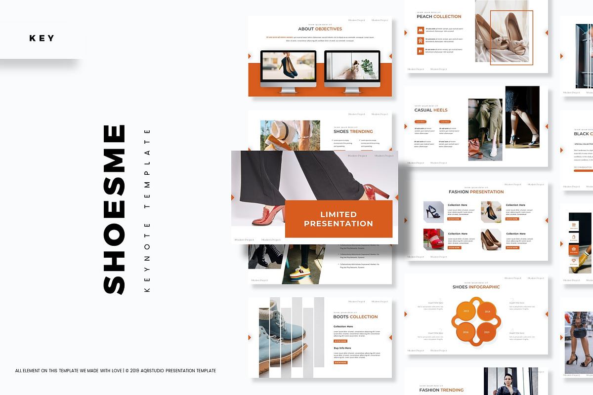 Shoesme - Keynote Template in Keynote Templates - product preview 8