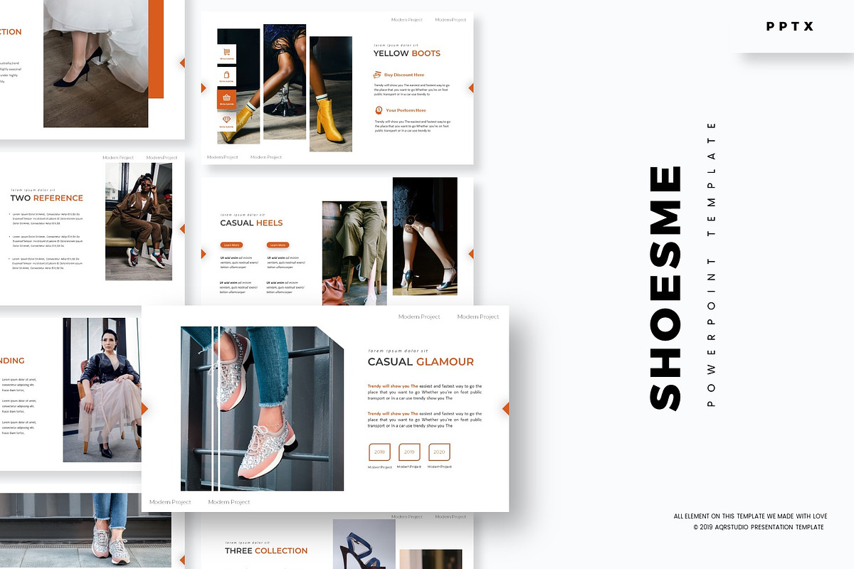 Shoesme - Powerpoint Template in PowerPoint Templates - product preview 8