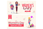 Womens Day Special Offer 60% Off