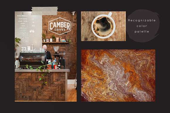 COFFEE ADDICTION. Backgrounds Set in Textures - product preview 6