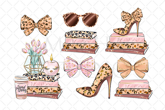 SWEET & WILD Clipart in Illustrations - product preview 5