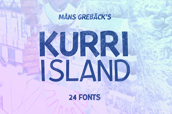 Kurri Island in Sans-Serif Fonts - product preview 6