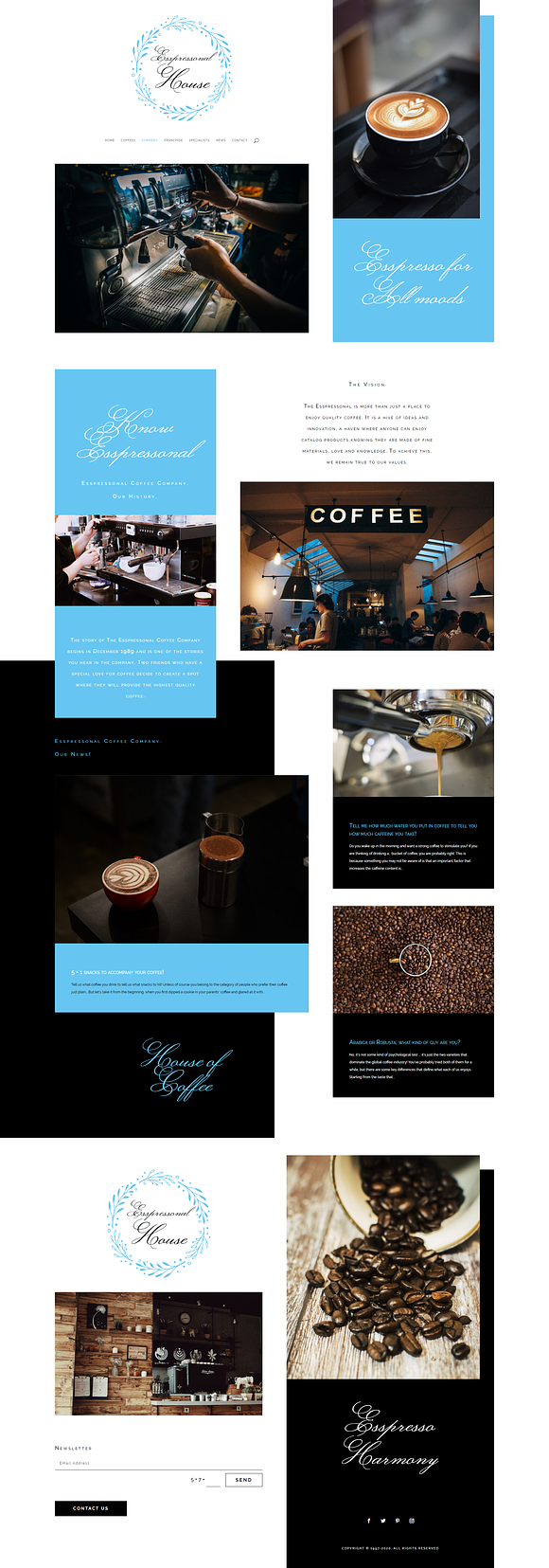Esspressonal in WordPress Business Themes - product preview 3