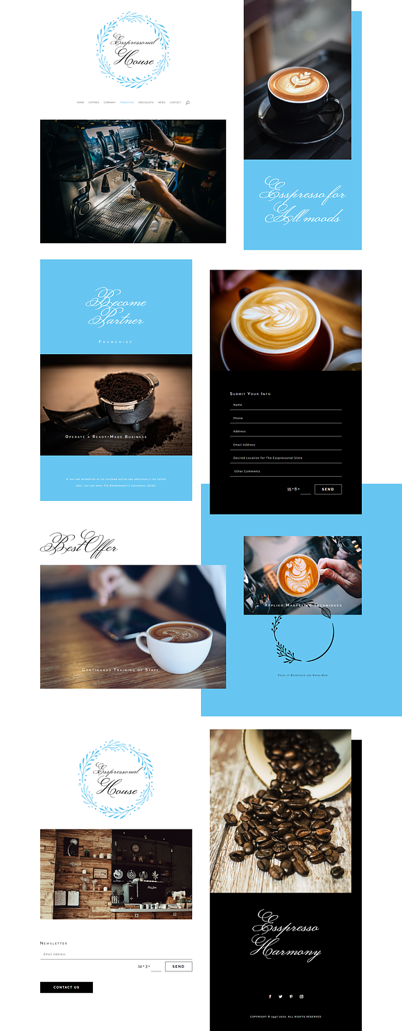 Esspressonal in WordPress Business Themes - product preview 5