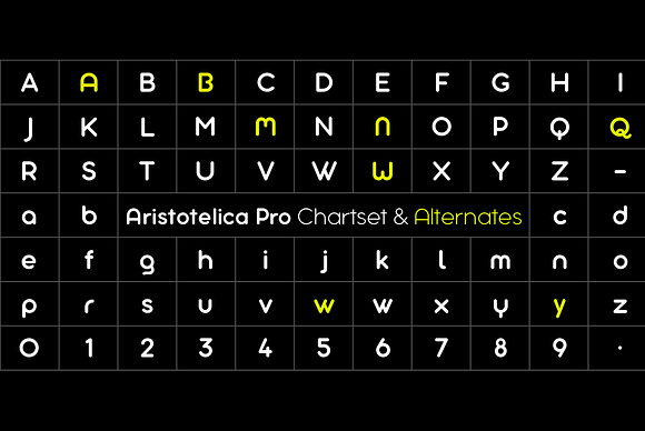 Aristotelica Pro 43 fonts 75% OFF in Sans-Serif Fonts - product preview 1