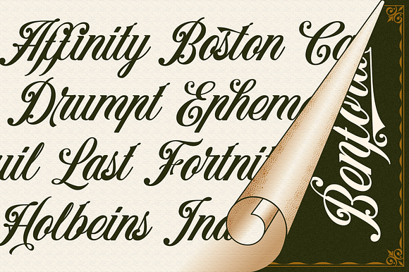Benford Font Collections + Extras in Display Fonts - product preview 2