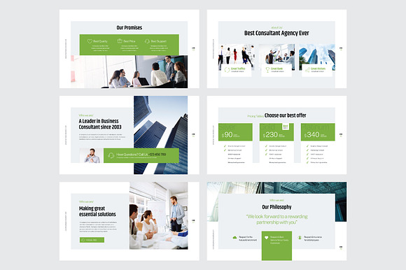 BUSINESS CONSULTANT - Powerpoint in PowerPoint Templates - product preview 3