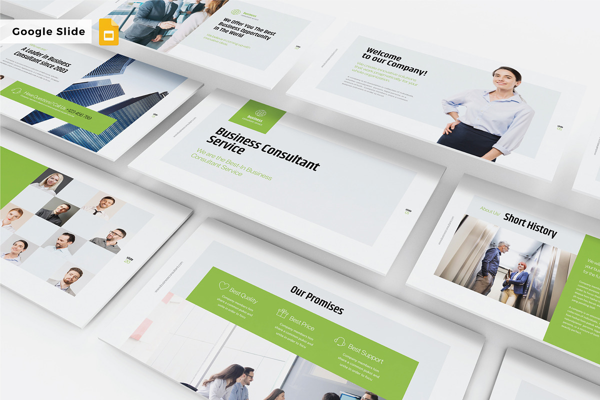 BUSINESS CONSULTANT - Google Slide in Google Slides Templates - product preview 8