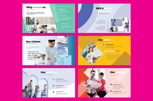 BUSINESS COLORFUL - Keynote Template in Keynote Templates - product preview 2