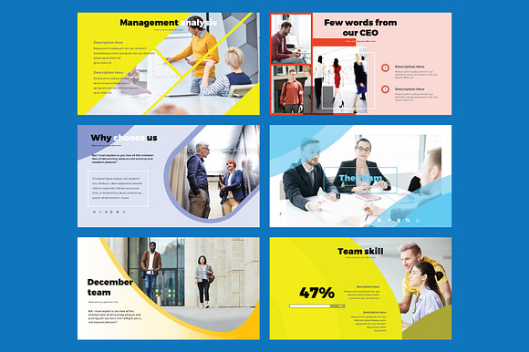 BUSINESS COLORFUL - Keynote Template in Keynote Templates - product preview 3